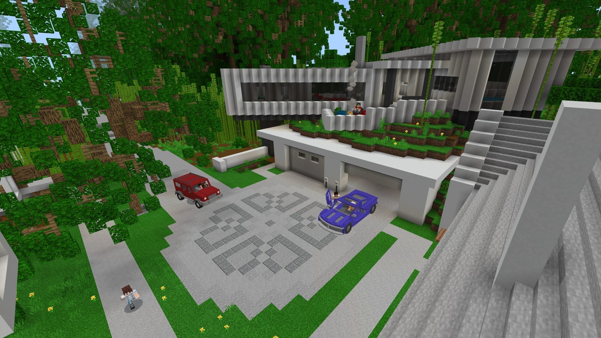 Modern Millionaire Minecraft Marketplace Car Garage Aurrora