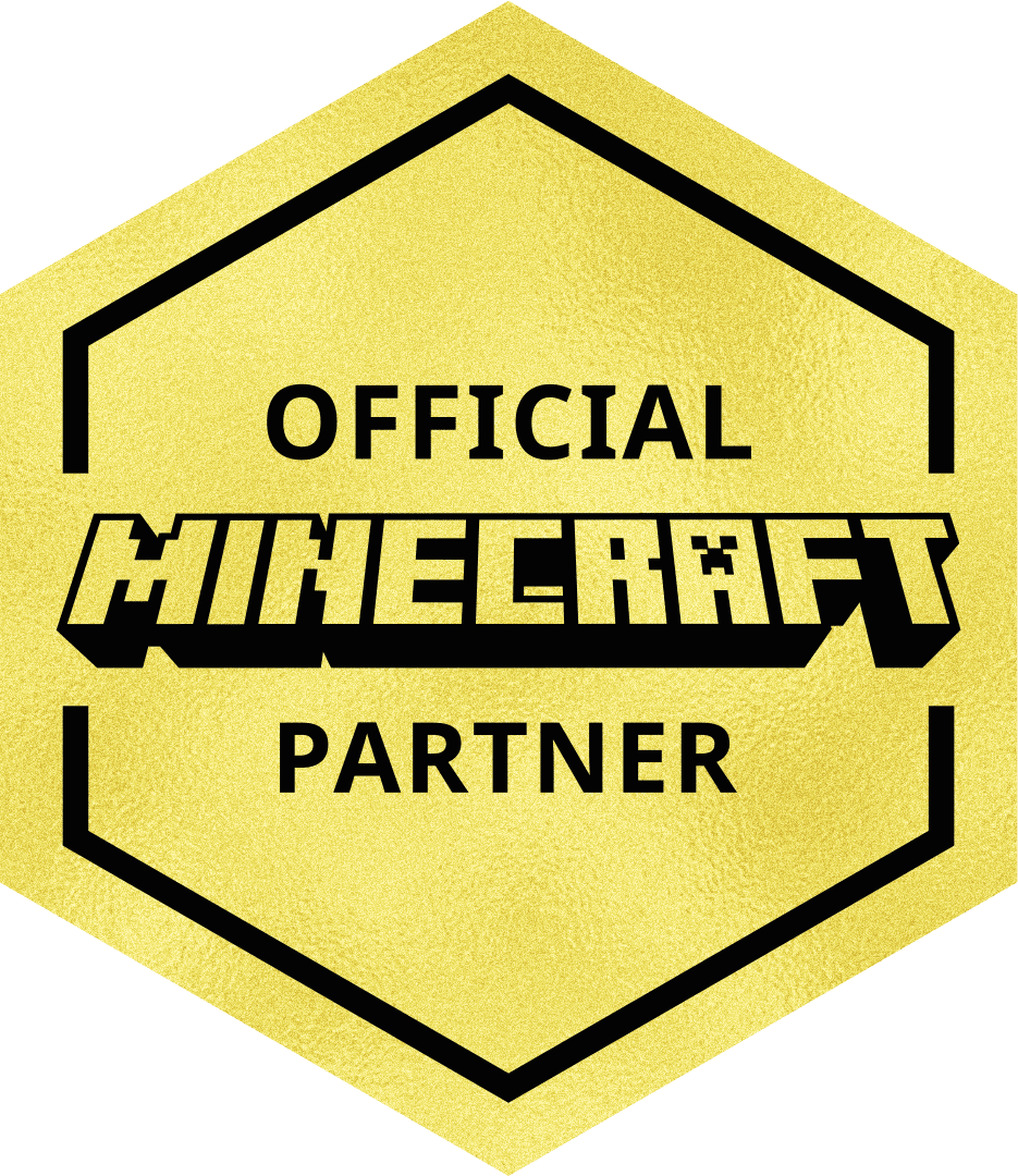 Official Minecraft partner logo