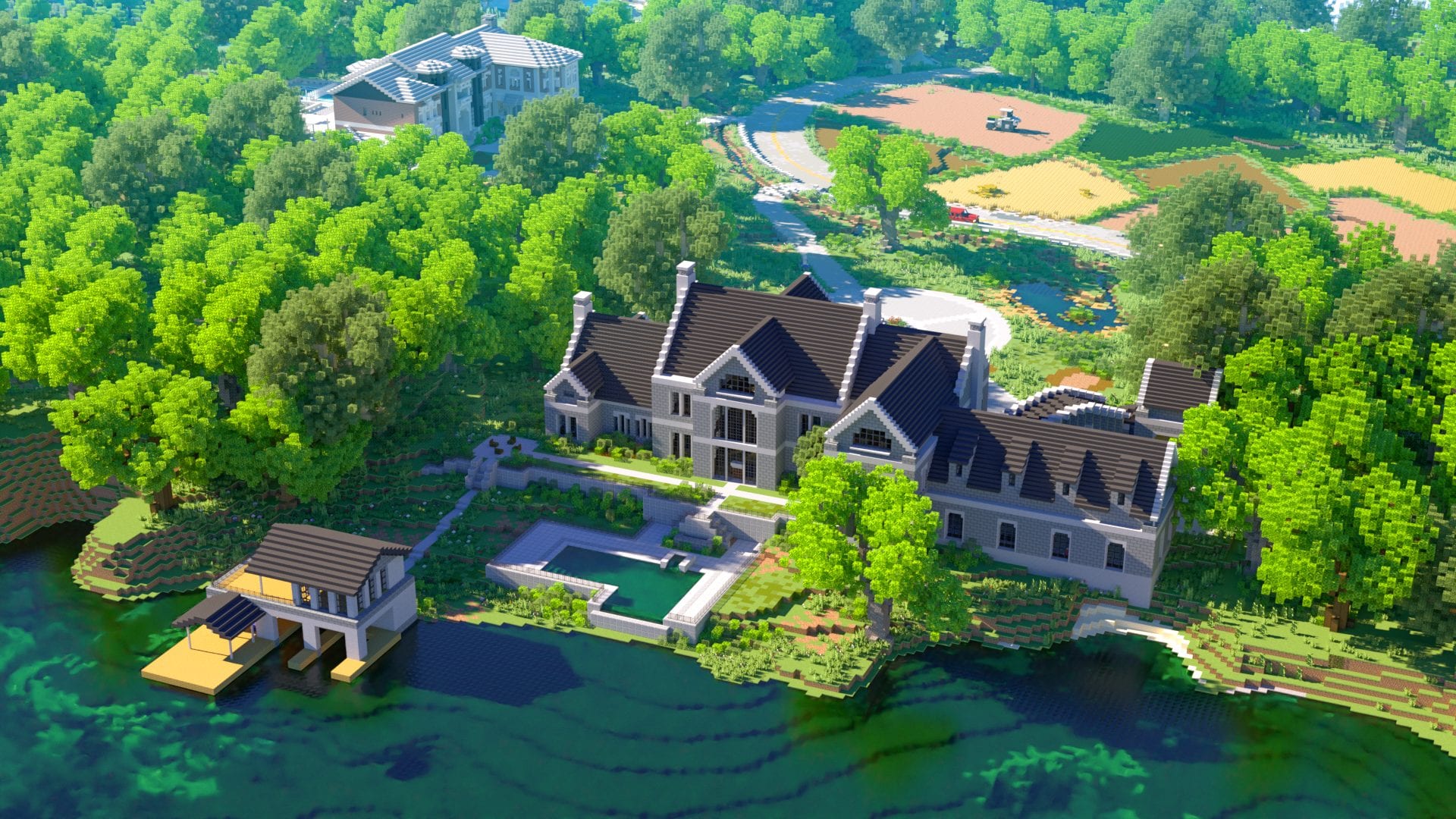 $1,000,000 Mansions Minecraft Aurrora
