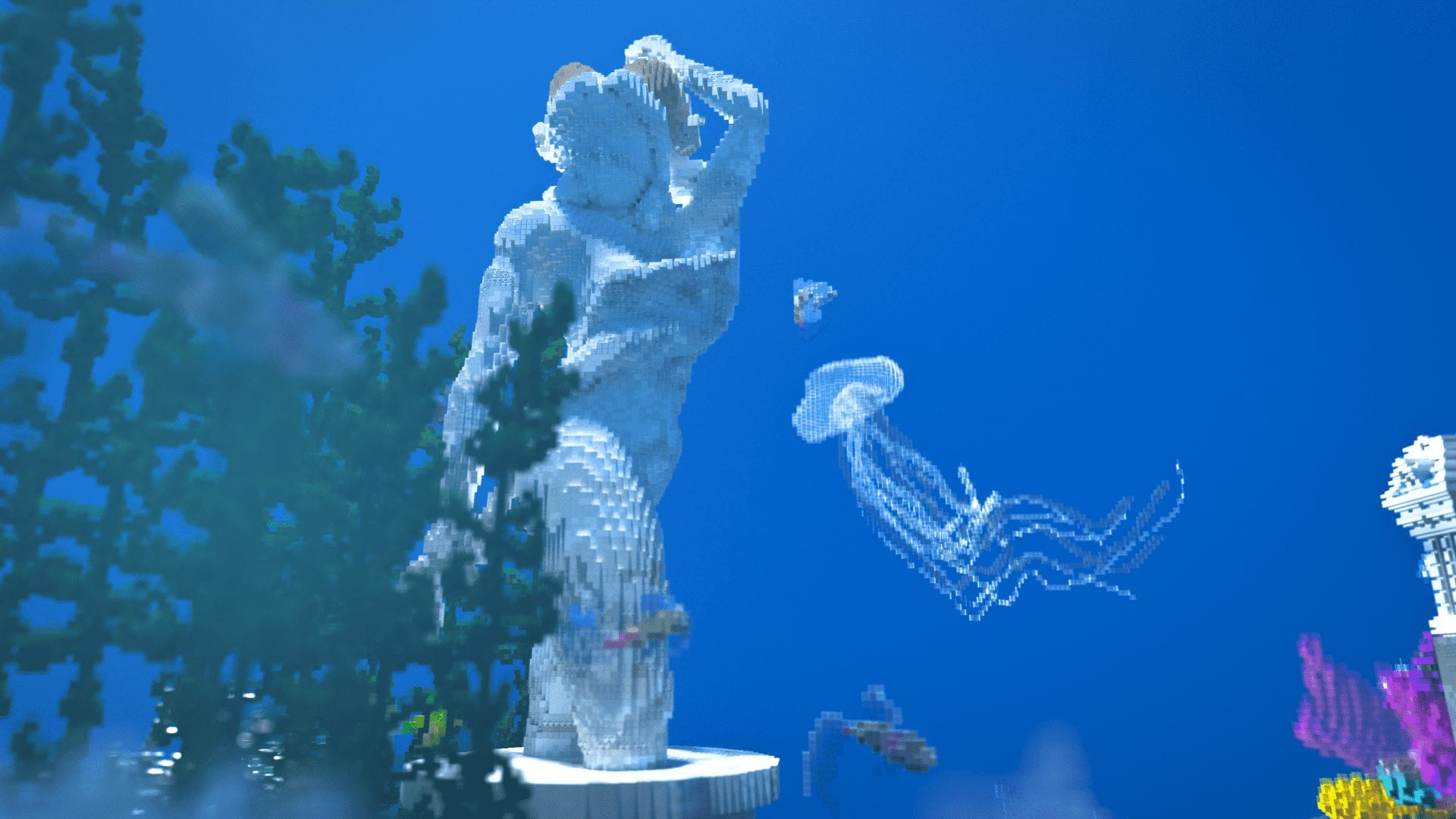 Submerged Spawn Hub By Aurrora Minecraft