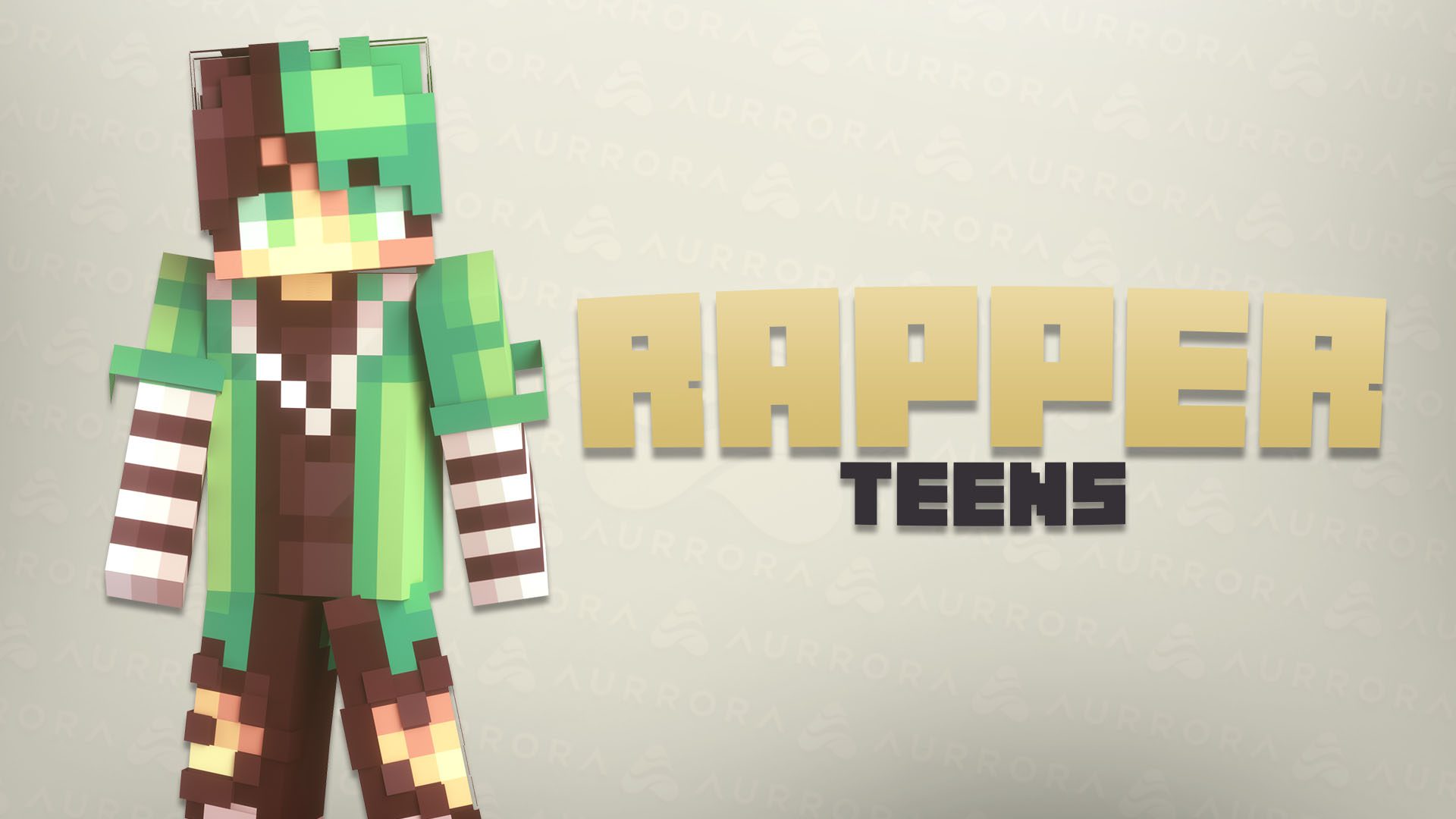Rapper Teens Skin Pack Minecraft Marketplace Aurrora